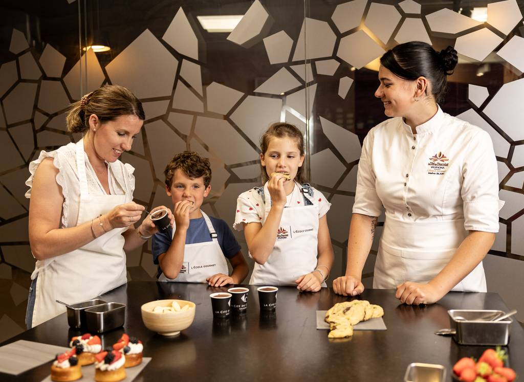 cours de pâtisserie avec un grand chef